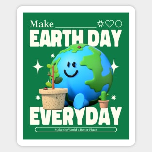 Earth Day Save The Planet Go Green Environmentalist Environment Sticker
